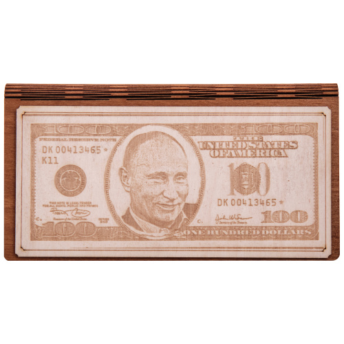Купить КУПЮРНИЦА "100$ ПУТИН" во Симферополе фото 2 КУПЮРНИЦА "100$ ПУТИН" во Симферополе фото 2